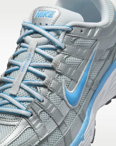 Кросівки Nike P-6000 срібно-блакитні CD6404-025