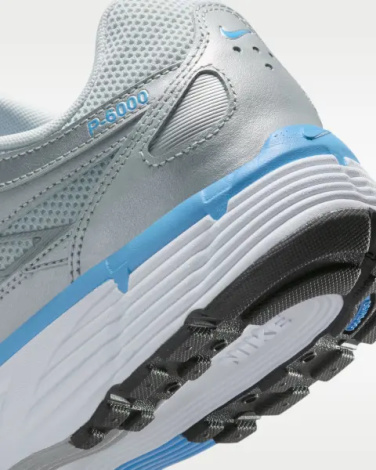Кросівки Nike P-6000 срібно-блакитні CD6404-025