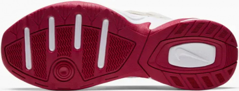 Кроссовки женские Nike M2K TEKNO бежево-красно-оранжевые AO3108-016