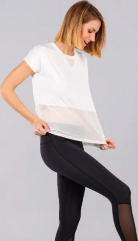 Футболка женская Joma ELECTRA белая 900859.224