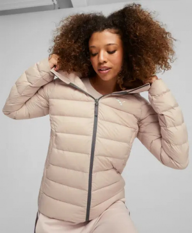 Куртка женская Puma PACKLITE DOWN JACKET бежевая 84940747