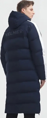 Куртка Kelme LONG PARKA STREET II темно-сине-белая 8261MF1014.9424