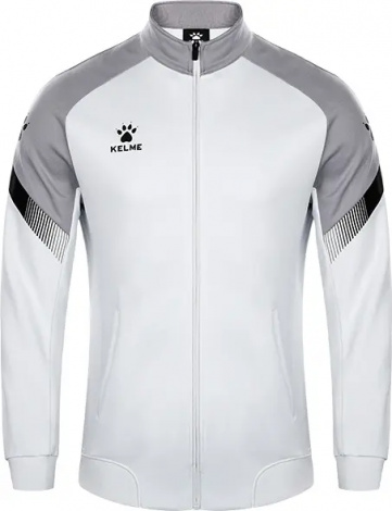 Олимпийка (мастерка) Kelme WARRIOR бело-серая 8061WT1009.9243