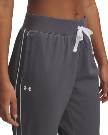 Спортивный костюм женский Under Armour RIVAL TRICOT серый 6001966-025