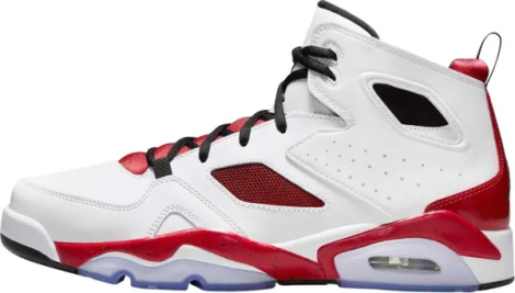 Кросівки Nike JORDAN FLIGHT CLUB '91 біло-червоні 555475-101