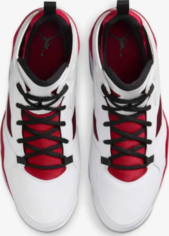 Кросівки Nike JORDAN FLIGHT CLUB '91 біло-червоні 555475-101