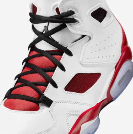 Кросівки Nike JORDAN FLIGHT CLUB '91 біло-червоні 555475-101