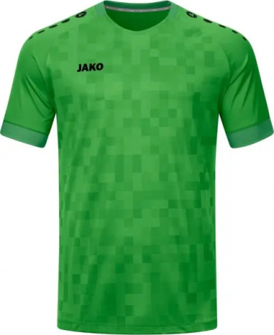 Футболка джерси детская Jako PIXEL S/S зеленая 4241-220