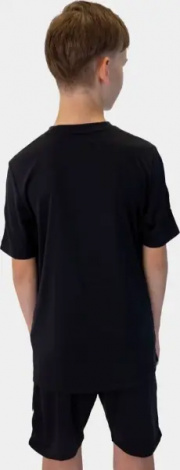 Футболка джерси детская Jako POWER S/S черно-белая 4223-800