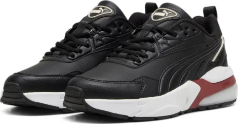 Кроссовки Puma VIS2K SL черно-бело-бордовые 39421403