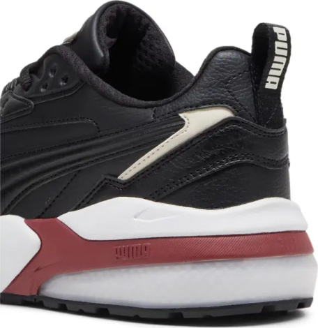 Кроссовки Puma VIS2K SL черно-бело-бордовые 39421403