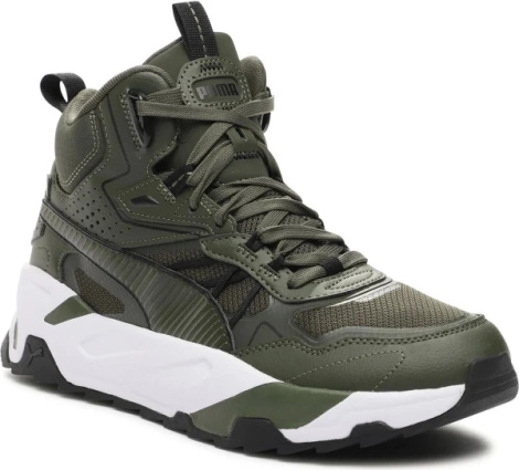 Ботинки Puma TRINITY MID HYBRID зеленые 39232702