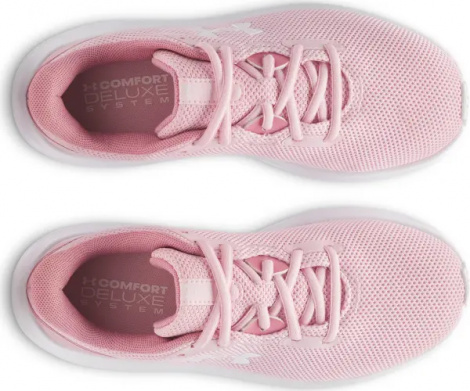 Кроссовки беговые женские Under Armour CHARGED PURSUIT 4 светло-розовые 3028261-647