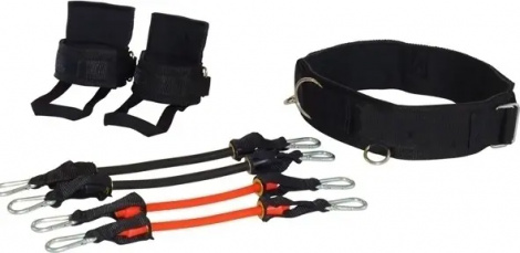 Еспандер для вертикального стрибка Meta ELITE VERTICAL JUMPING SYSTEM чорно-червоний 2027502502