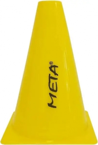 Конус тренировочный Meta COLOURED CONE 15 см желтый 1806101000Y