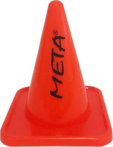 Конус тренувальний Meta COLOURED CONE 10 см помаранчевий 1800410500O