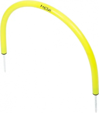 Арка для тренировки передач круглая Meta SOCCER PASSING ARC ROUND 30х45 см желтая 1512180120