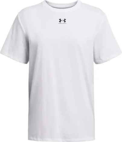 Футболка женская Under Armour CAMPUS OVERSIZE белая 1387193-100