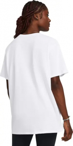 Футболка женская Under Armour CAMPUS OVERSIZE белая 1387193-100