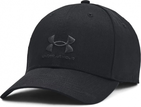Кепка Under Armour MEN'S SPORTSTYLE LOCKUP BRANDED ADJUSTABLE CAP черная 1381645-002