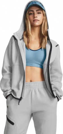 Спортивный костюм женский Under Armour UNSTOPPABLE FLEECE серый 1379842-011&1379846-011
