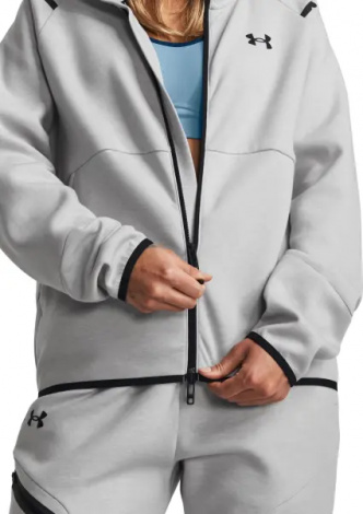 Спортивный костюм женский Under Armour UNSTOPPABLE FLEECE серый 1379842-011&1379846-011