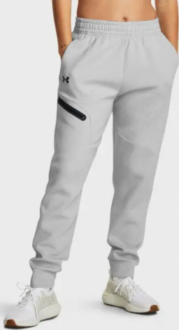 Спортивный костюм женский Under Armour UNSTOPPABLE FLEECE серый 1379842-011&1379846-011