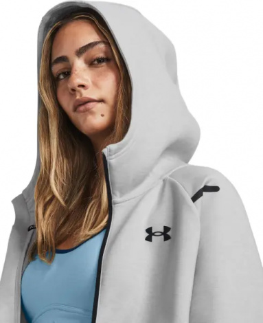 Толстовка женская Under Armour UNSTOPPABLE FLEECE серая 1379842-011