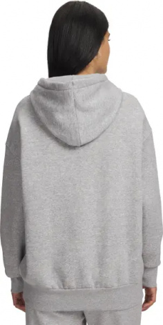 Худи женское Under Armour ICON FLEECE серое 1379495-012