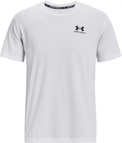 Футболка Under Armour LOGO EMBROIDERED HEAVYWEIGHT белая 1373997-100