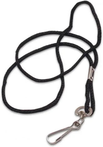 Шнурок для свистка Meta LANYARD FOR WHISTLES черный 1030001206