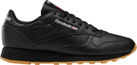 Кроссовки Reebok CLASSIC LEATHER черные 100008493
