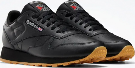 Кроссовки Reebok CLASSIC LEATHER черные 100008493