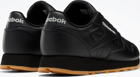Кроссовки Reebok CLASSIC LEATHER черные 100008493