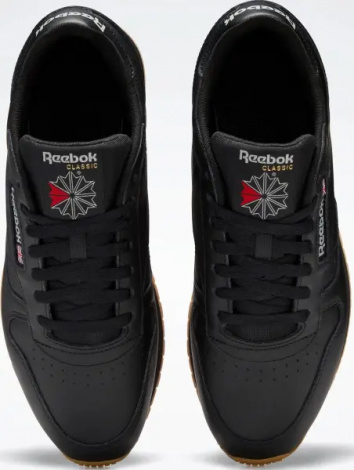 Кроссовки Reebok CLASSIC LEATHER черные 100008493