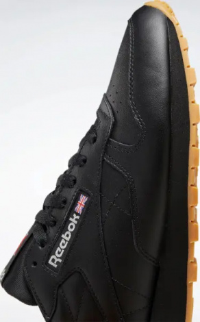 Кроссовки Reebok CLASSIC LEATHER черные 100008493