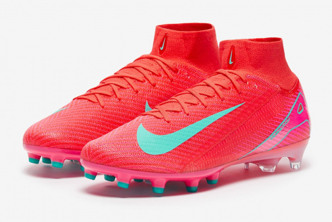 Детские футбольные бутсы Nike Air Zoom Mercurial Superfly X Elite AG-Pro Junior FQ8339-800