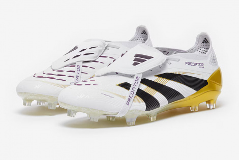 Детские футбольные бутсы Adidas Predator Elite Tongue FG Junior JI1095