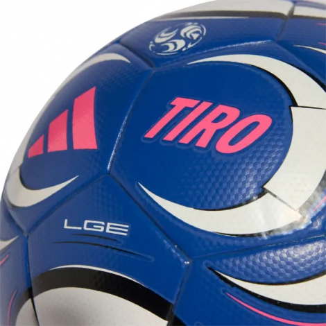 Футбольный мяч Adidas TIRO LEAGUE сине-бело-розовый