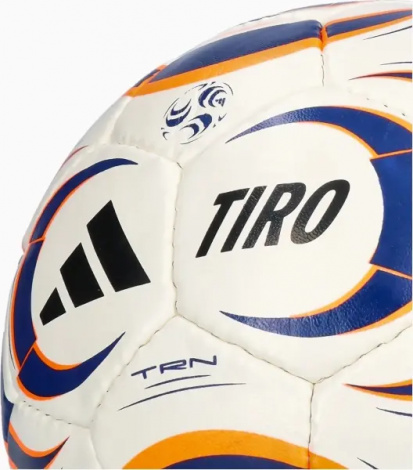 Футбольний м'яч Adidas TIRO TRAINING біло-темно-синьо-помаранчевий
