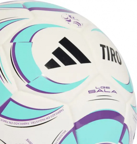 Футзальный мяч Adidas TIRO LEAGUE SALA бело-бирюзово-фиолетовый