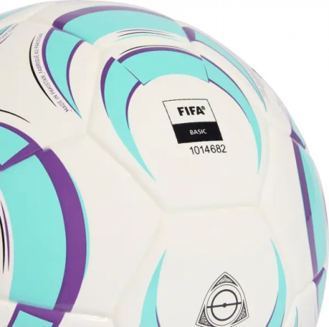 Футзальный мяч Adidas TIRO LEAGUE SALA бело-бирюзово-фиолетовый