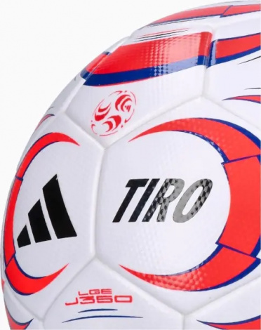 Футбольный мяч Adidas TIRO LEAGUE J350 бело-красно-синий