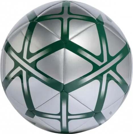 Футбольний м'яч Adidas STARLANCER CLUB срібно-темно-зелений