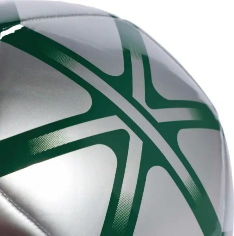 Футбольний м'яч Adidas STARLANCER CLUB срібно-темно-зелений