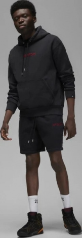 Худи Nike JORDAN M J AIR JDN WM FLC HOODIE черное DV6463-010