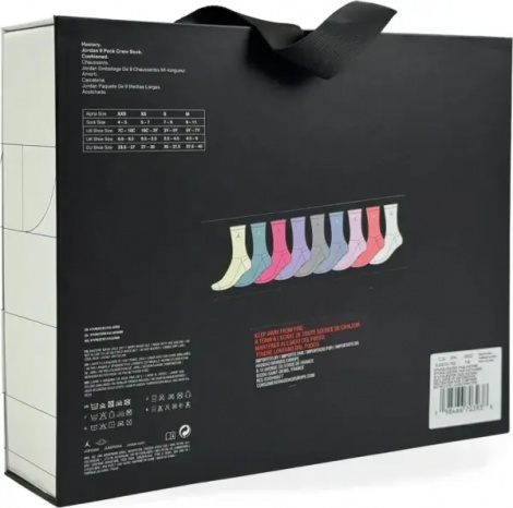 Носки Nike JORDAN HOLIDAY 9PK CREW GIFT BOX разноцветные (9 пар) BJ0810-782