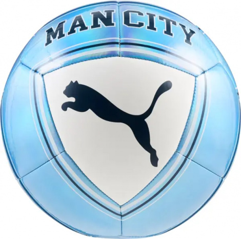 Футбольный мяч Puma MANCHESTER CITY FTBLCULTURE голубо-белый