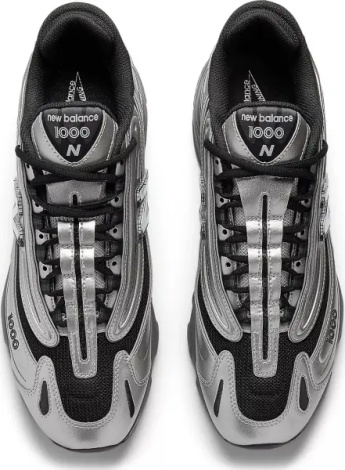 Кроссовки New Balance 1000 серебряно-черные M1000EGR