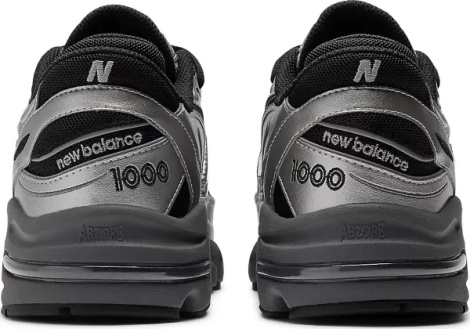 Кроссовки New Balance 1000 серебряно-черные M1000EGR